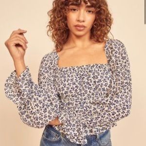 LAST CALL Reformation Amarena Top